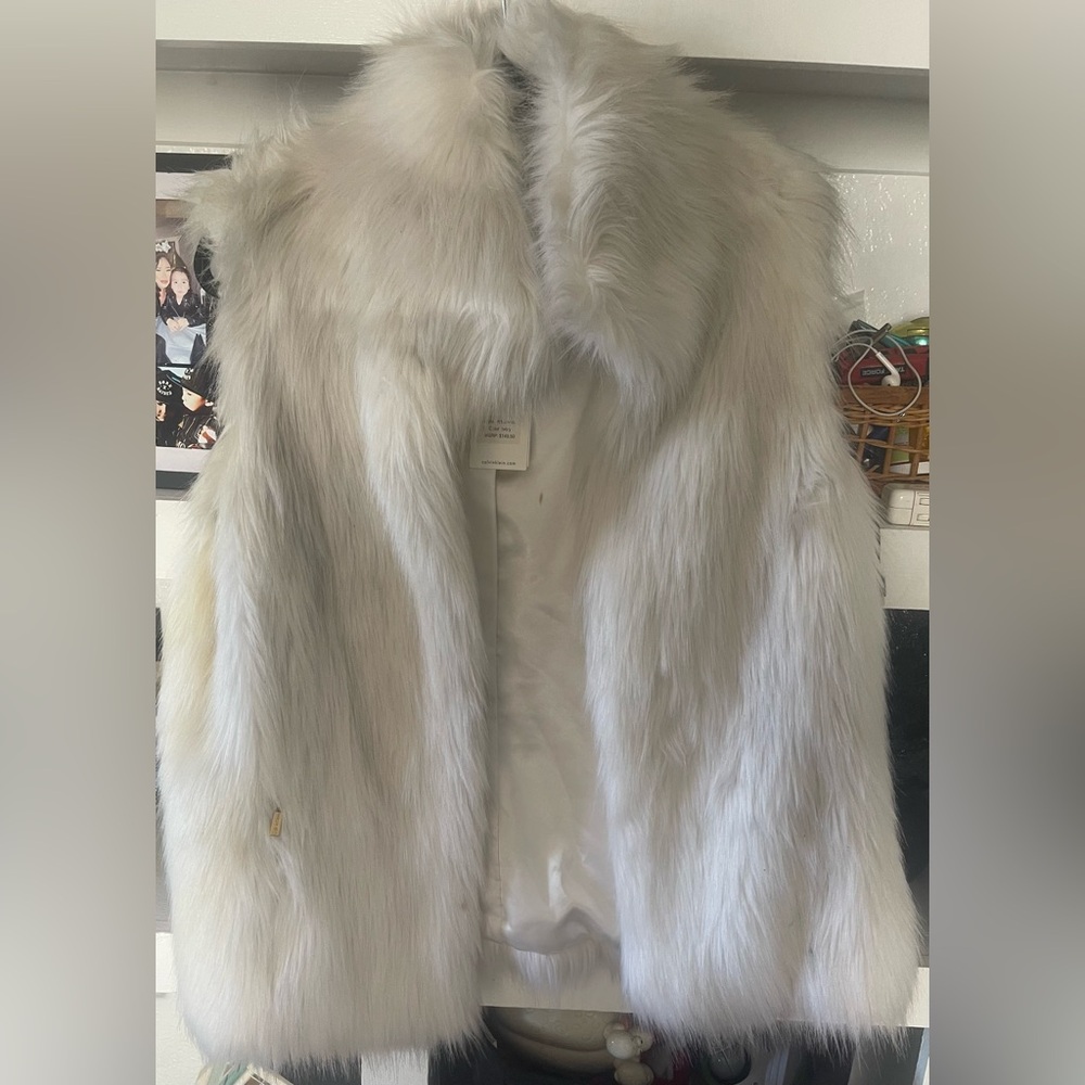 CALVIN KLEIN WHITE VEST L